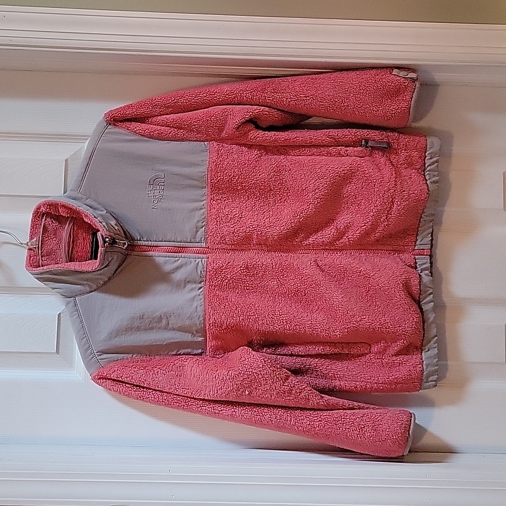 Northface Denali Girls Jacket 👧 💕 Peach 🍑 Medium 10/12